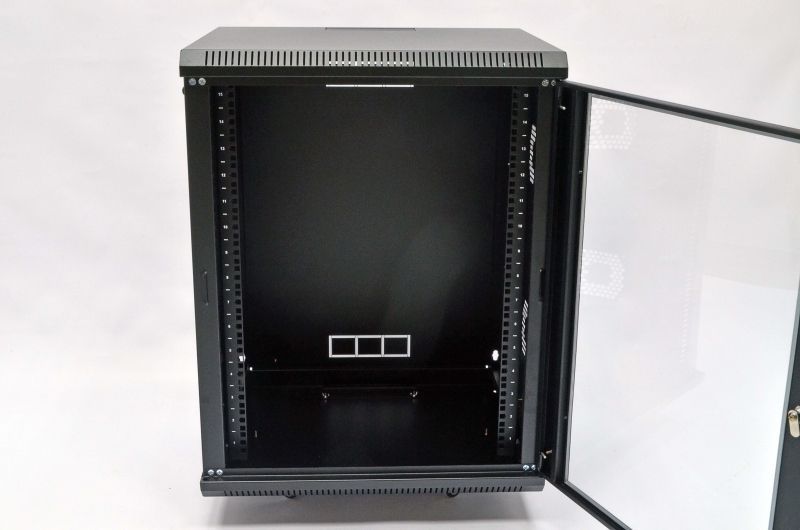 Шкаф 19", 15U, 600х600х773мм (Ш*Г*В), акриловое стекло UA-MGSWA156B фото