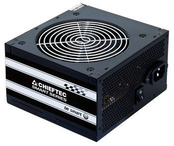 Блок живлення CHIEFTEC Smart (550W), >85%, 120мм, 1xMB 24pin(20+4), 1xCPU 8pin(4+4), 2xMolex, 4xSATA, 2xPCIe 8pin(6+2) GPS-550A8 фото