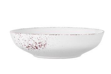 Тарілка супова Ardesto Lucca Winter white, 20см, кераміка, білий AR2920WMC фото