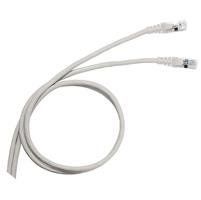 Патч-корд Legrand CAT 5e F-UTP, 1м, AWG 26, PVC, серый 051640 фото
