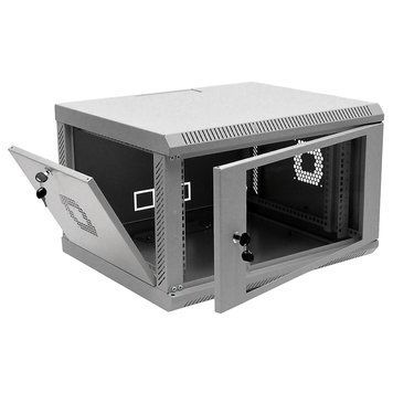 Шкаф 6U, 600х350х373 мм (Ш*Г*В), акриловое стекло UA-MGSWA635G фото