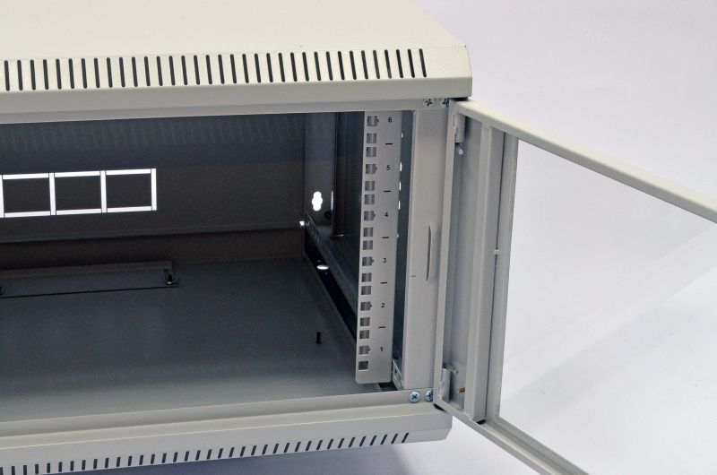 Шафа 6U, 600х350х373 мм (Ш*Г*В), акрилове скло UA-MGSWA635G фото