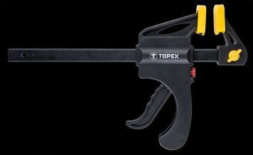 Струбцина TOPEX, автоматическая, 150х60мм 12A515 фото