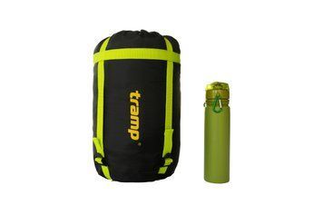 Спальний мішок Tramp Hiker Compact кокон лівий olive/grey 185/80-55 UTRS-052С UTRS-051C-L фото