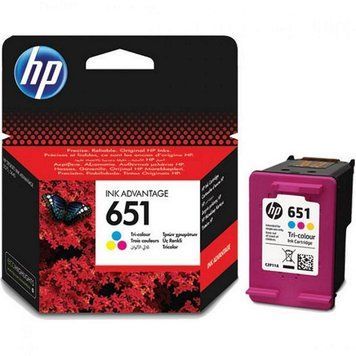 Картридж HP No.651 DJ Ink Advantage 5575/5645/OfficeJet 202 Tri-color (300 стор) C2P11AE фото