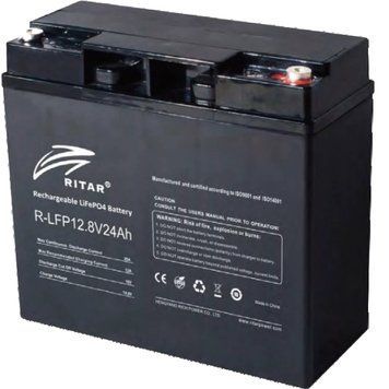 Ritar R-LFP12.8V24AH Аккумуляторная батарея 99-00018505 фото