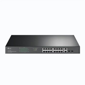 Комутатор TP-LINK TL-SG1218MP 16xGE (16xPoE), 2xSFP, 120Вт, Некерований TL-SG1218MP фото