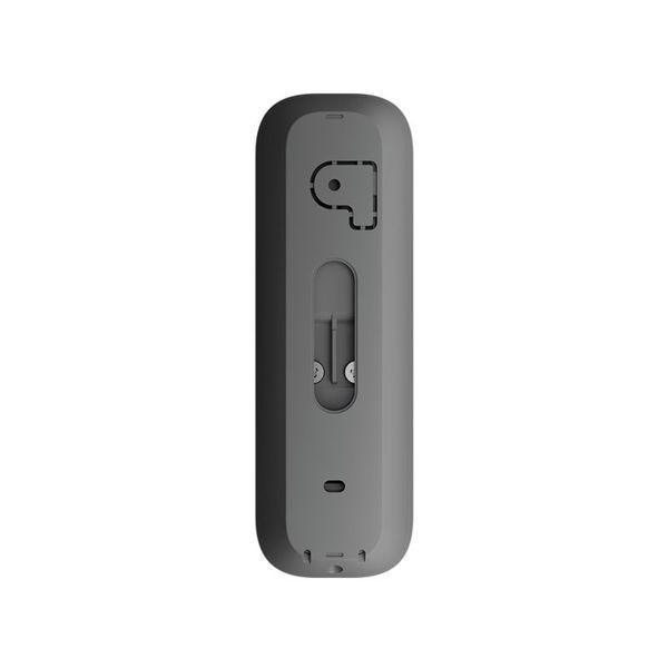 Відеодзвінок Ajax DoorBell grey з вбудованим штучним інтелектом, ІЧ-сенсором та керуванням у застосунках 303116 фото
