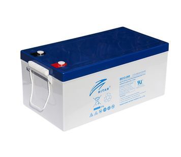 Аккумуляторная батарея GEL RITAR DG12-260, Gray Case, 12V 260.0Ah, ( 520x268x220(225)), 71.4 kg , Q1 DG12-260 фото