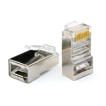 Конектор UTP CMS RJ45 екранований 115111 фото