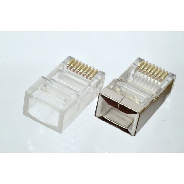 Конектор UTP CMS RJ45 екранований 115111 фото