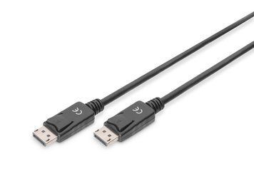 Кабель DIGITUS DisplayPort (M/M), 4K, 2м, чорний DB-340100-020-S фото