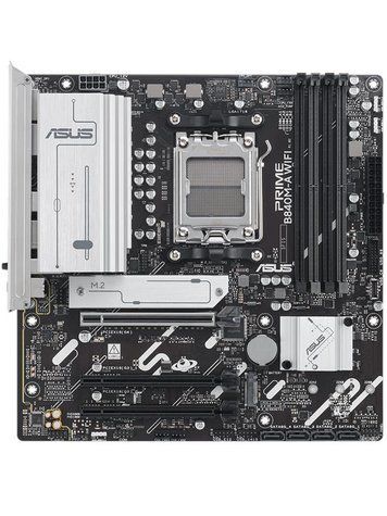 Материнcька плата ASUS PRIME B840M-A WIFI sAM5 B840 4xDDR5 M.2 HDMI DP WiFi BT mATX 90MB1J20-M0EAY0 фото