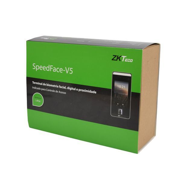 Біометричний термінал ZKTeco SpeedFace-V5 Wi-Fi 114593 фото