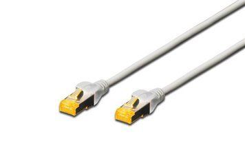 Патч-корд DIGITUS CAT 6a S-FTP, 2м, AWG 26/7, Cu, LSZH, серый DK-1644-A-020 фото