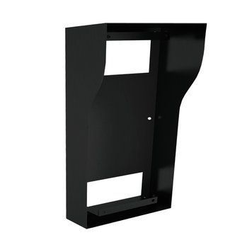 Монтажна коробка з козирком Bas-IP BR-AV8 (black) для накладного монтажу індивідуальних IP-відеопанелей Bas-IP 302671 фото