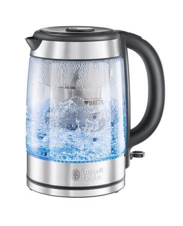 Електрочайник Russell Hobbs Clarity 1л, скло, чорний 20760-57 фото