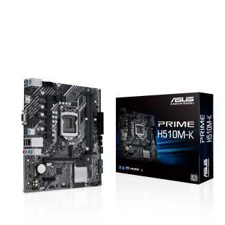 Материнcкая плата ASUS PRIME H510M-K s1200 H510 2xDDR4 M.2 HDMI D-Sub mATX 90MB17N0-M0EAY0 фото