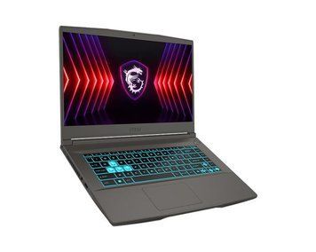Ноутбук MSI Thin 15 B7UCX 15.6 FHD, Ryzen 7 7735HS, 16GB, F1TB, NVD2050-4, DOS, чорний 9S7-16RK11-456 фото