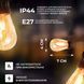 Гірлянда вулична у стилі ретро світлодіодна жовта S14 на 10 LED ламп завдовжки 5 метрів S14Y S14Y фото 4