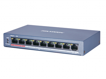 Hikvision DS-3E0109P-E/M(B) POE Коммутатор 8 портов неуправляемый 99-00002485 фото