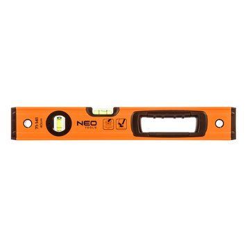 Уровень Neo Tools S 400 алюминиевый, 40 см, 3 капсулы, 1 отверстие для рук 71-141 фото