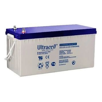 Аккумуляторная батарея Ultracell UCG275-12 GEL 12 V 275 Ah (522 x 268 x 226) White Q1 / 24 UCG275-12 фото