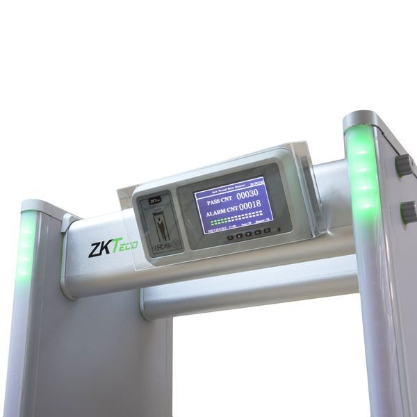 Арочний металодетектор ZKTeco ZK-D4330 (IP65) 8H Backup Battery на 33 зони детекції з резервним акумулятором 156665 фото