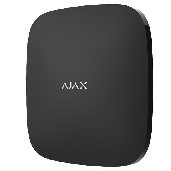 Интеллектуальный ретранслятор сигнала Ajax ReX 2 black с фотоверификацией тревог 178097 фото