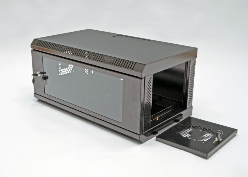Шафа 4U, 600х350х284 мм (Ш*Г*В), акрилове скло UA-MGSWA435B фото