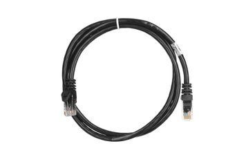 Патч-корд 2E САТ 6, UTP, 1м, 26AWG, RJ45, 7/0.16, Cu, PVC, черный 2E-PC6COP-100BK фото