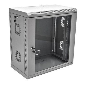 Шкаф 19", 12U, 600х350х640мм (Ш*Г*В), акриловое стекло UA-MGSWA1235G фото