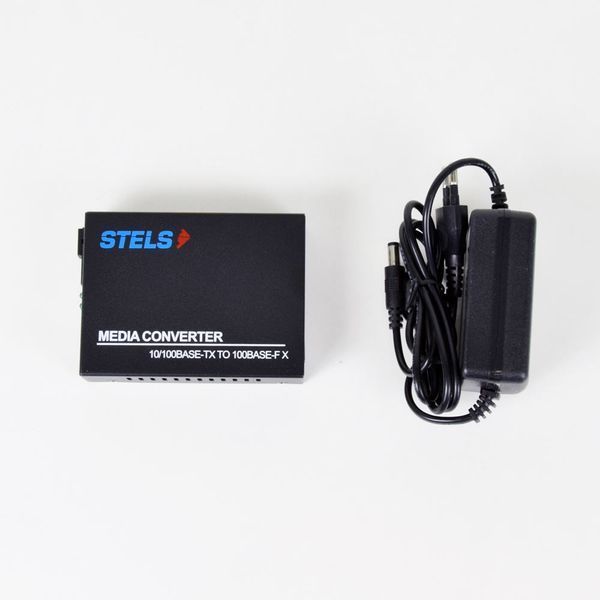 Медiаконвертер 100M 20км WDM SC, STELS-F110SB-20A-1310 285095 фото