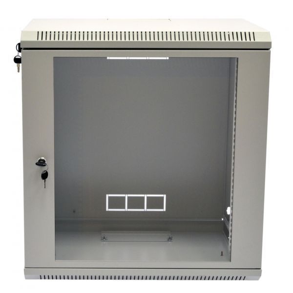 Шафа 12U, 600х350х640 мм (Ш*Г*В), акрилове скло UA-MGSWA1235G фото