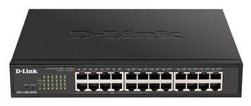 Комутатор D-Link DGS-1100-24PV2 24xGE (1-12 PoE) EasySmart DGS-1100-24PV2 фото
