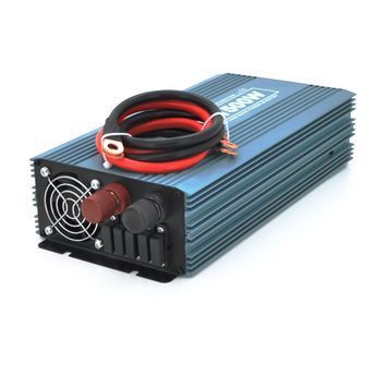 Инвертор напряжения Mexxsun MXS-1500, 12V / 220V, 1500W с модифицированной синусоидой, 2 Shuko, клемные провода, Q6 MXS-1500-12M фото