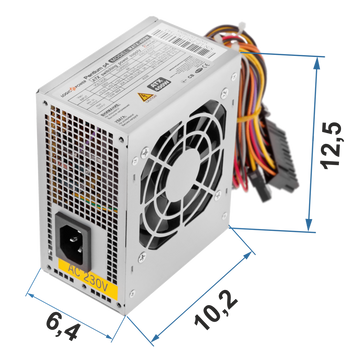 Комп'ютерний блок живлення LP-MICRO-ITX-400-8-2SATA (1418) LP1418 фото