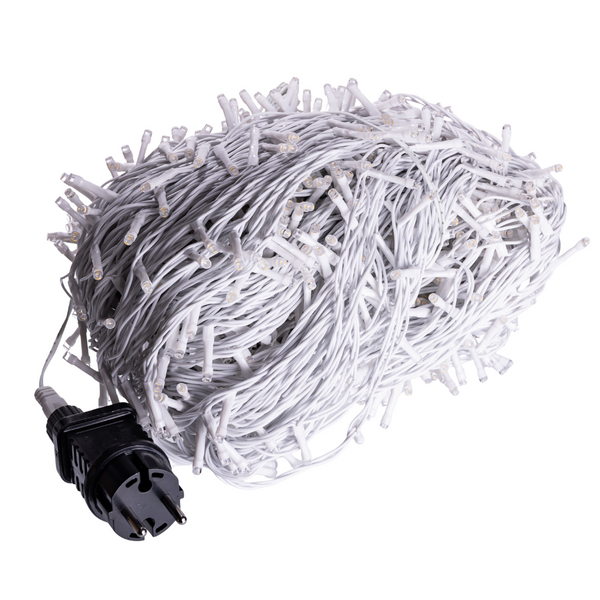 Гірлянда Різдвяна фея вулична 100 м 1000 LED білий провід Білий CF1000L100MWW CF1000L100MWW фото