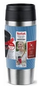 Термочашка Tefal Travel Mug Classic Twist, 360мл, нержавіюча сталь, блакитний N2024510 фото