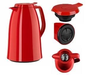 Термоглечик Tefal Mambo, 1500мл, t хол. 24г, гар.12г, пластик+скло, червоний K3039212 фото