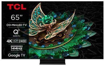 Телевизор 65" TCL MiniLED 4K 144Hz Smart Google TV Titan ONKYO sound 65MQLED85 фото