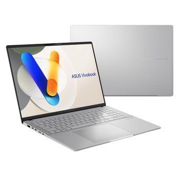 Ноутбук ASUS Vivobook S 16 M5606KA-RI010 16" 3K OLED, AMD AI 7 350, 16GB, F1TB, UMA, NoOS, Сріблястий 90NB1593-M000B0 фото