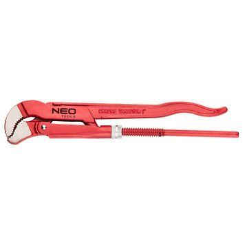 Ключ трубний Neo Tools, 45°, робочий діапазон 0-26мм, 330мм 02-420 фото