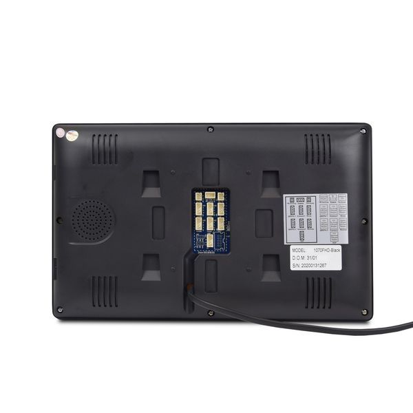 Відеодомофон 10" BCOM BD-1070FHD/T Black з підтримкою Tuya Smart 240548 фото