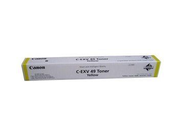 Тонер Canon C-EXV49Y C3325i/C3330i/C3520i/C3720i/DX C3730i/DX C3822/DX C3826i (19000 стр) Yellow 8527B002 фото