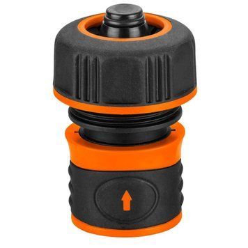 Конектор для шланга Neo Tools 3/4", з аквастопом, двокомпонентний 15-723 фото