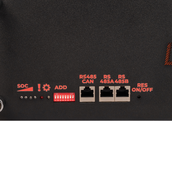 Акумулятор LP LiFePO4 51,2V - 100 Ah (5120Wh) (BMS SP 100A/50А) RM RS485/CAN LCD BL (38135) LP38135 фото