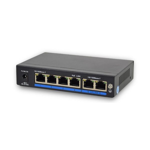 Комутатор PoE-1006-4P/250m/8L 302522 фото