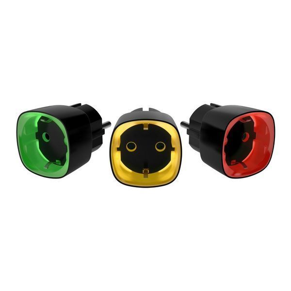 Радиоуправляемая умная розетка Ajax Socket black со счетчиком энергопотребления 111466 фото
