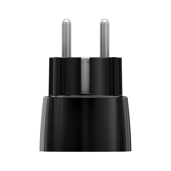 Радиоуправляемая умная розетка Ajax Socket black со счетчиком энергопотребления 111466 фото